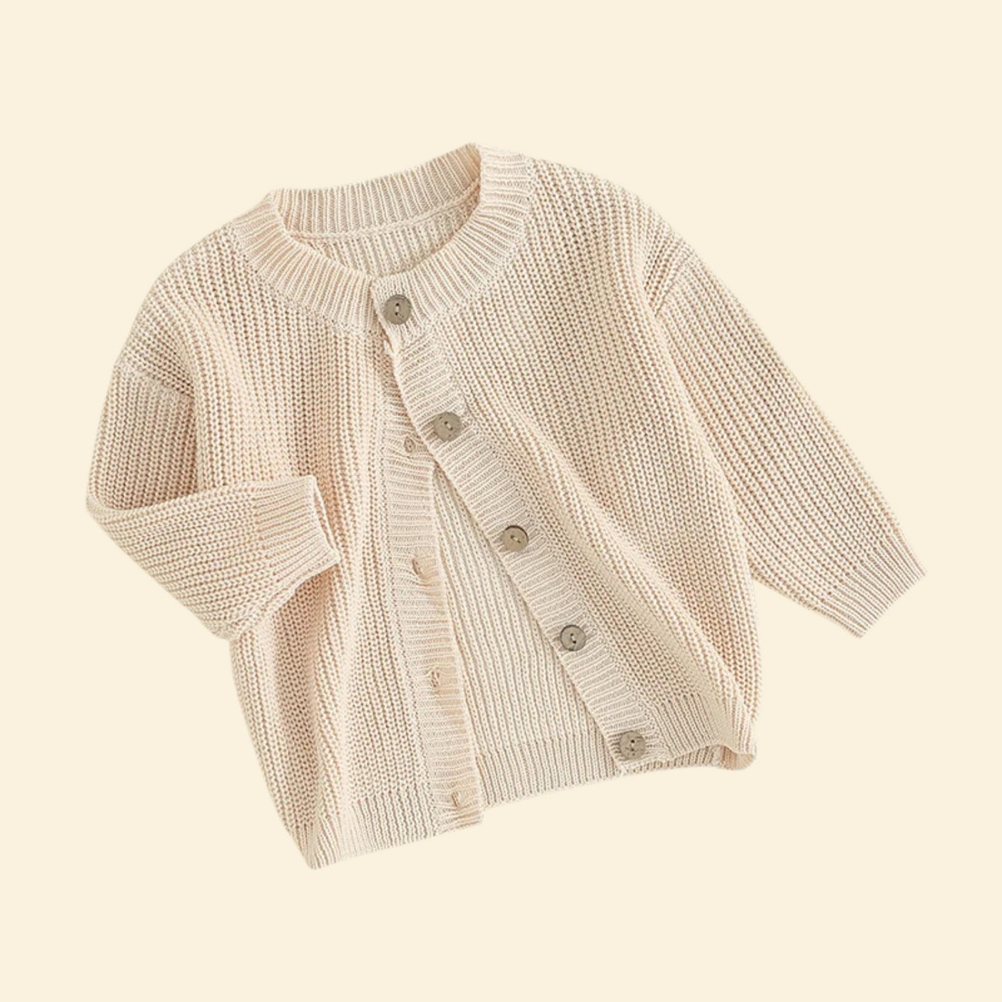 Knitted Casual Long Sleeve Cardigan