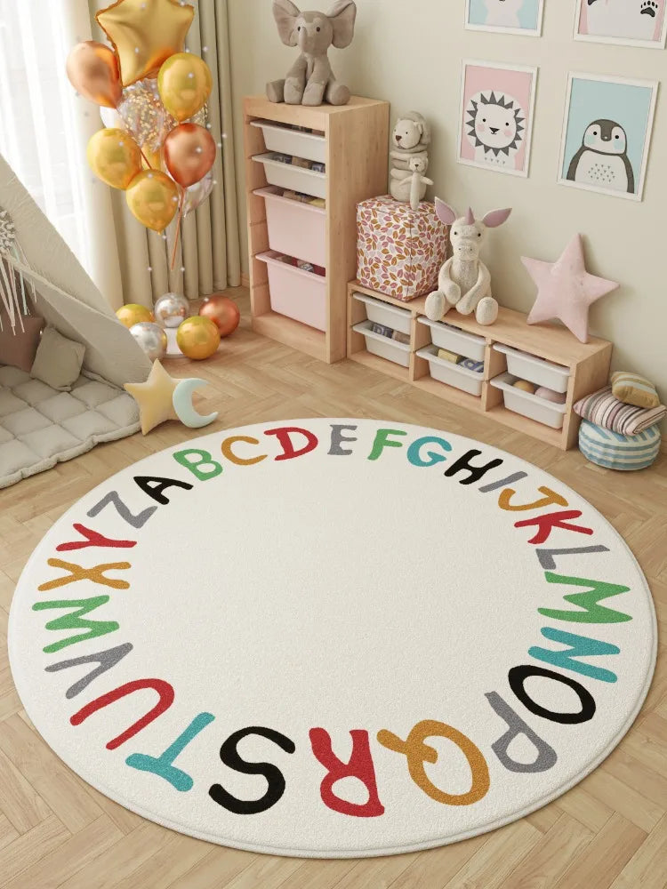 Cartoon Style Round Carpet