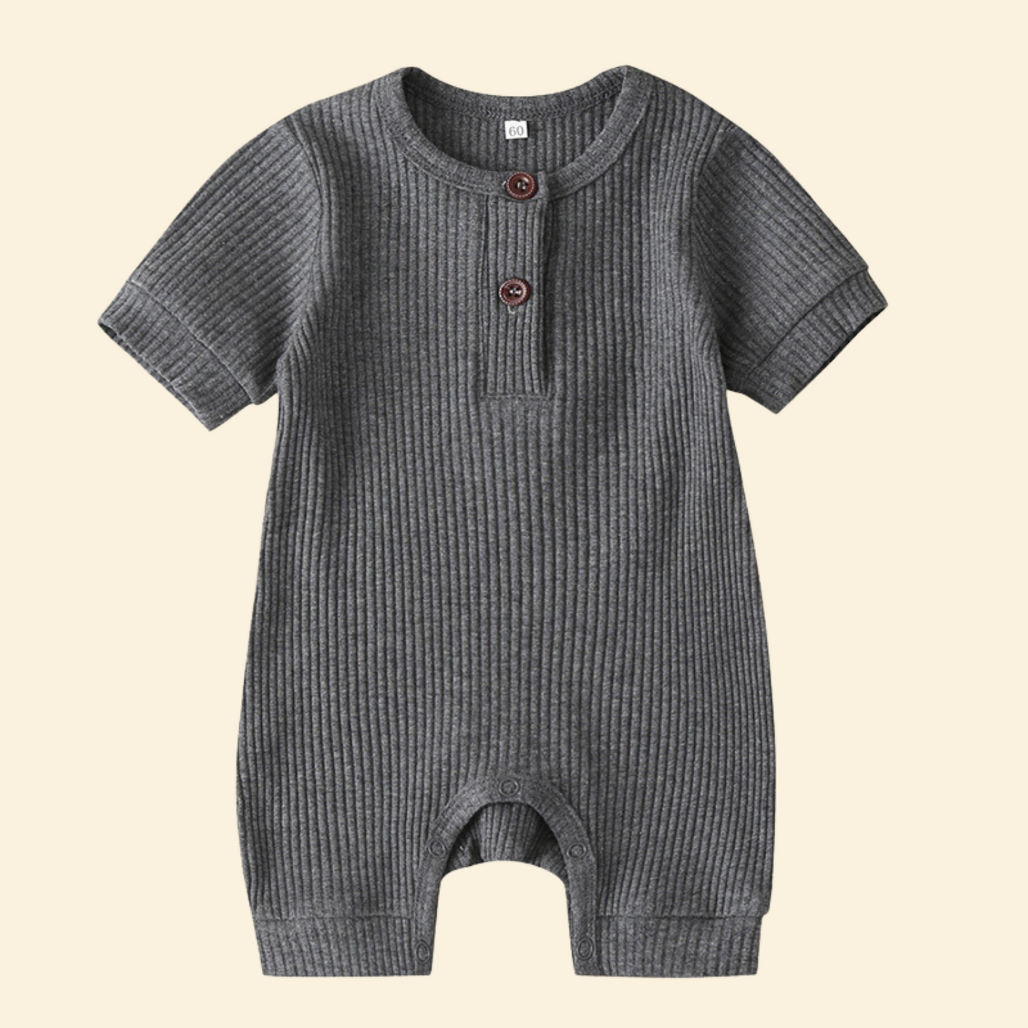 Summer Bodysuit Cotton Short Sleeve