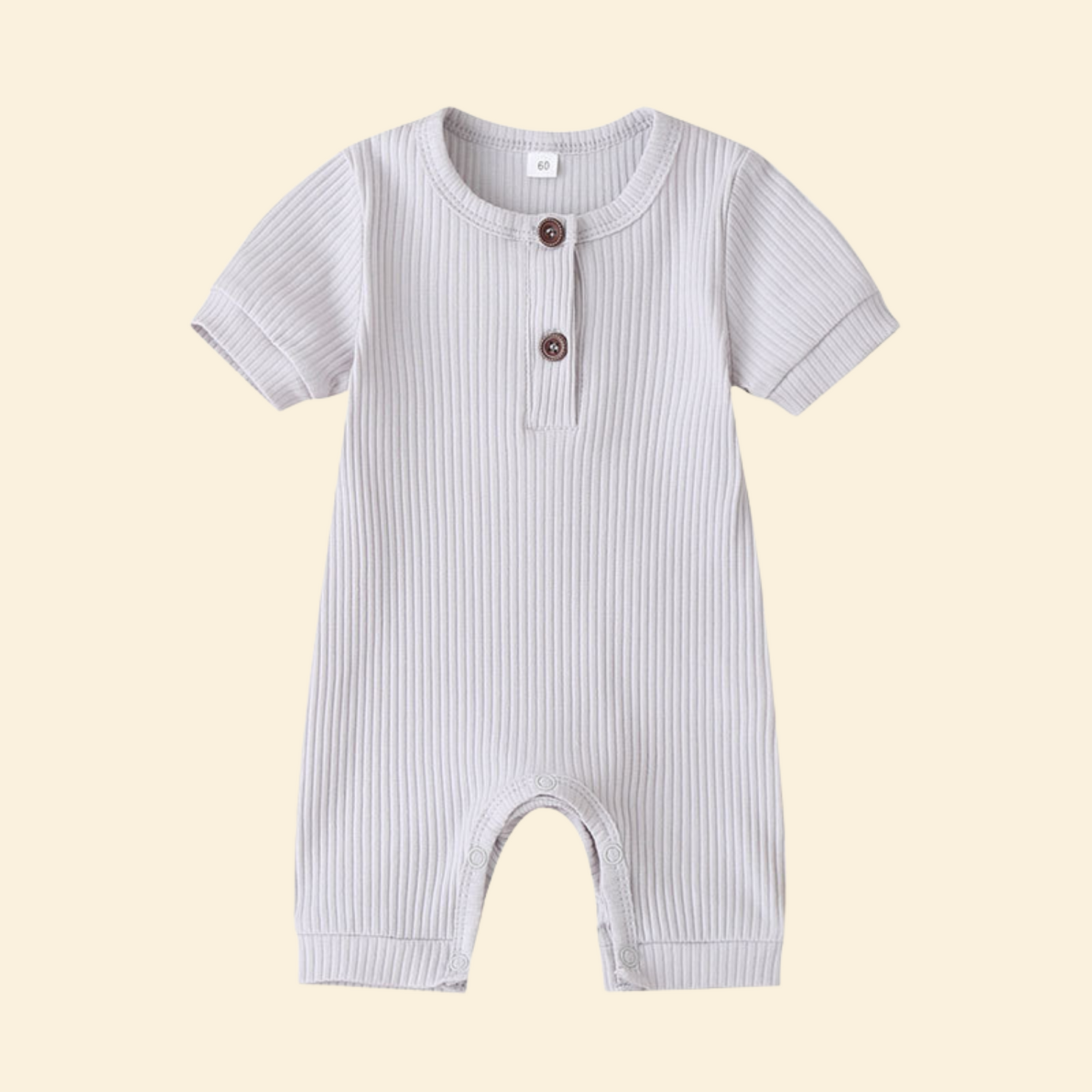 Summer Bodysuit Cotton Short Sleeve