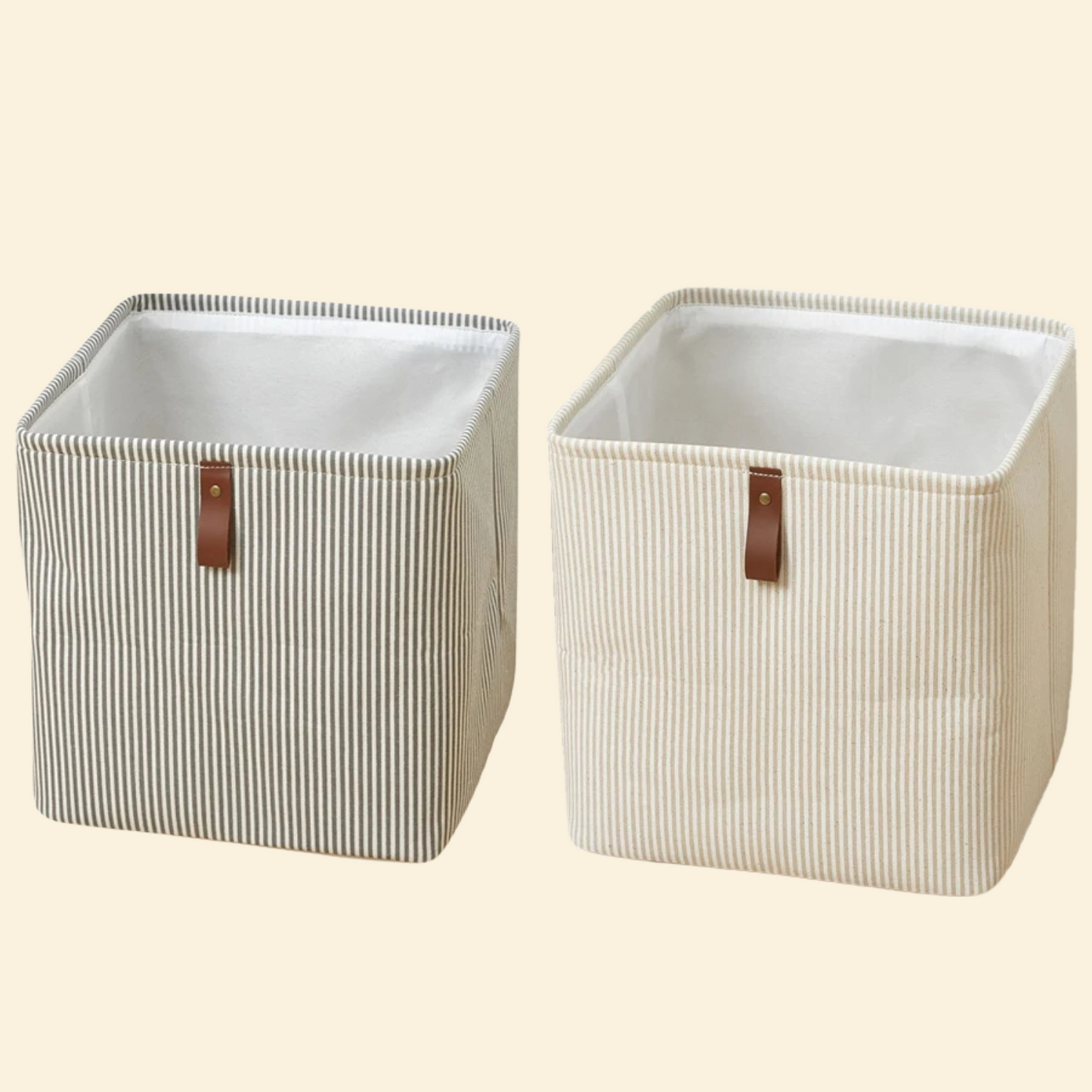 Cube Storage Box With Handle  For Toys & Clothes