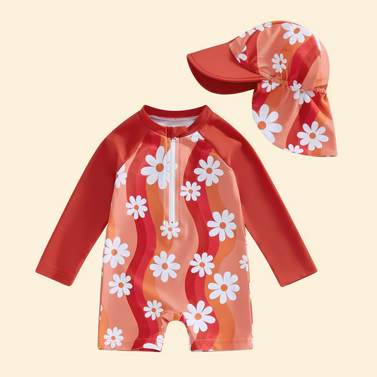 Long Sleeve Swimsuit & Sunha
