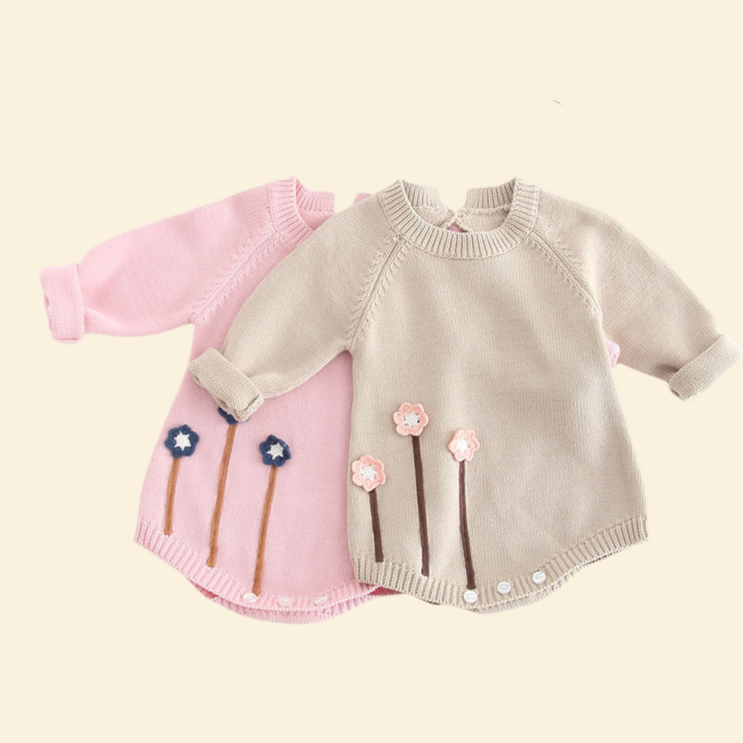 Baby Knitted Rompers
