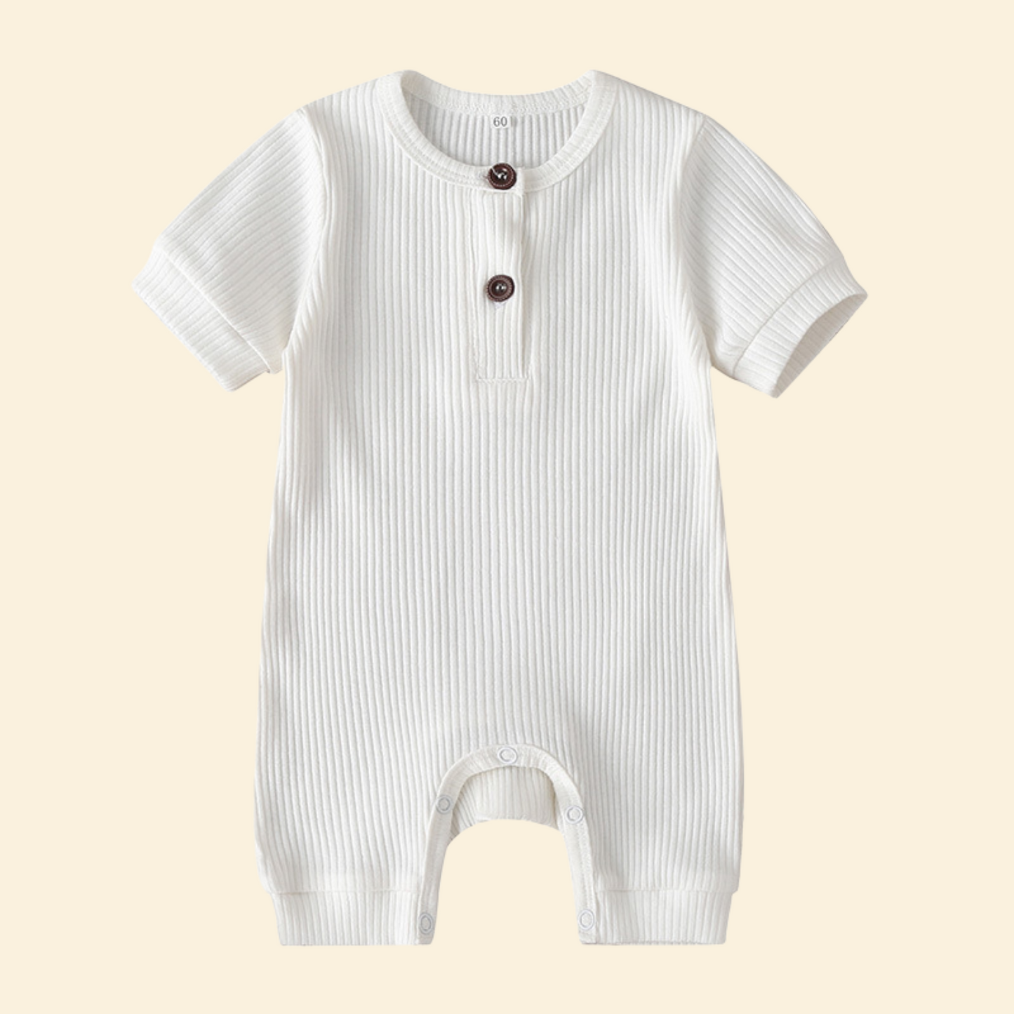 Summer Bodysuit Cotton Short Sleeve