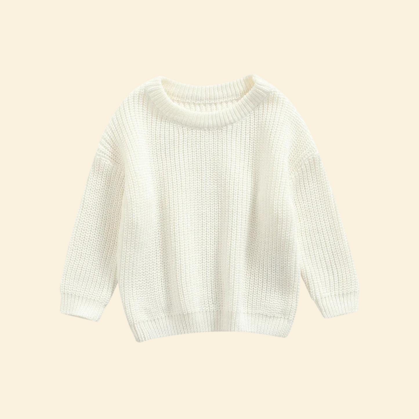 Knitted Casual Long Sleeve Pullover