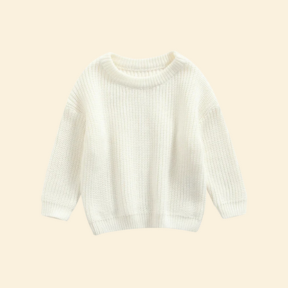 Knitted Casual Long Sleeve Pullover