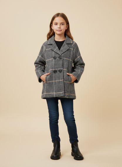 Baby Winter Long Sleeve Warm Jacket With External Pockets
