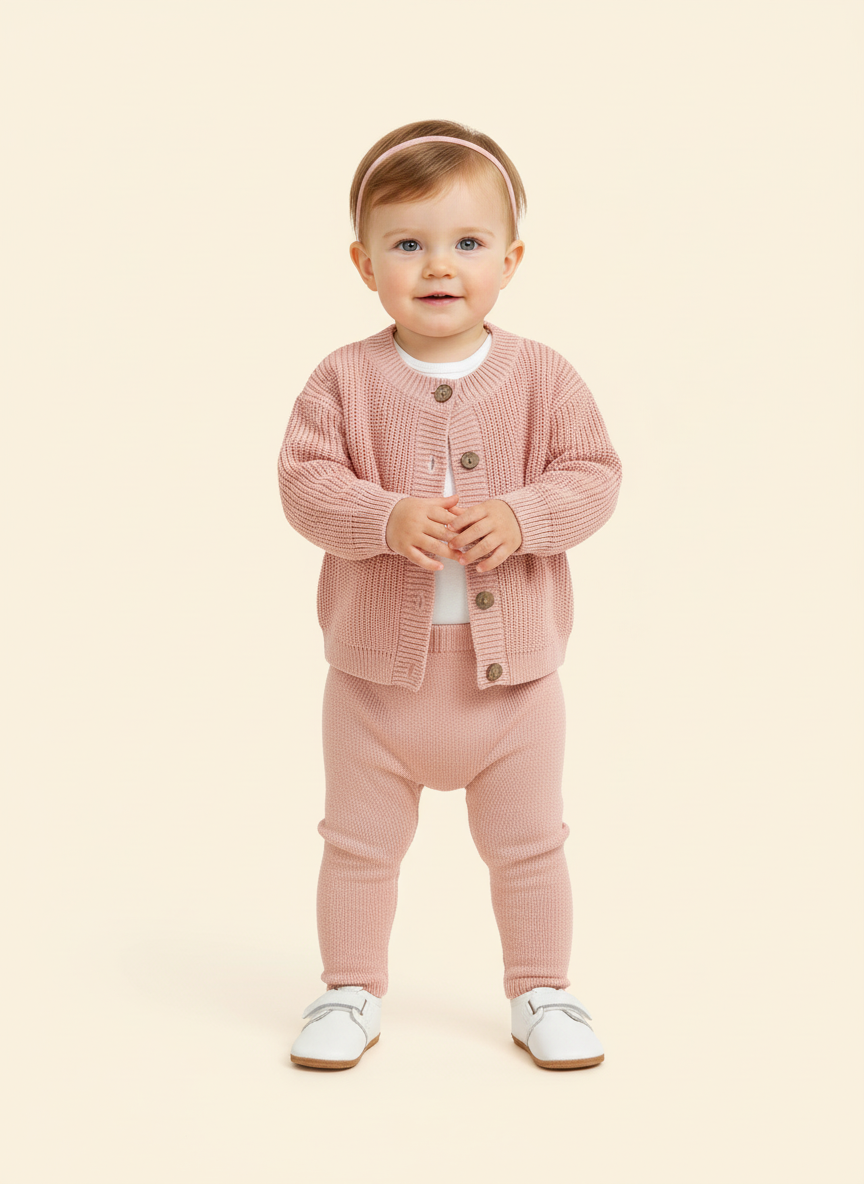 Knitted Casual Long Sleeve Cardigan