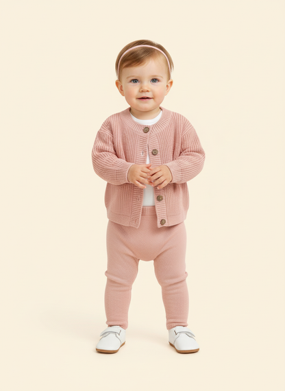 Knitted Casual Long Sleeve Cardigan