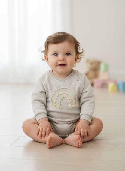 Bodysuit Cotton Long Sleeve