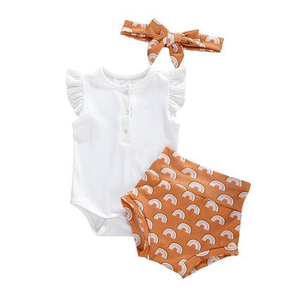 Toddler Babysuits -Three Piece Set