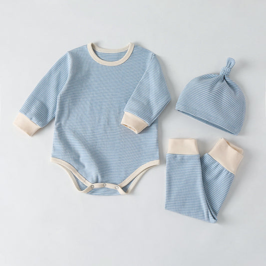 Three-Pieces Casual Outfits Set Baby Clothing