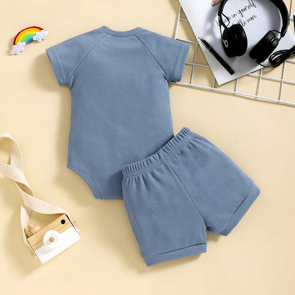 Two-Piece Rainbow Summer Clothing Set