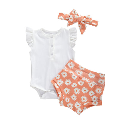 Toddler Babysuits -Three Piece Set